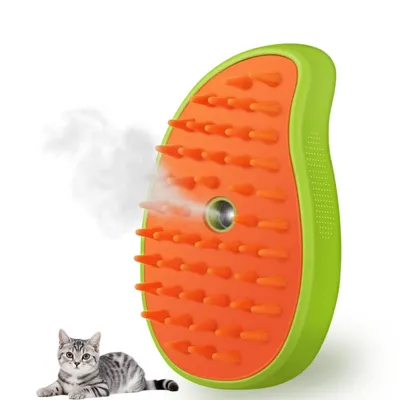 IntiMeg Peigne vapeur 3 en 1 pour chats et chiens