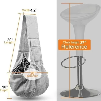 IntiMeg Sac à bandoulière pour animaux de compagnie