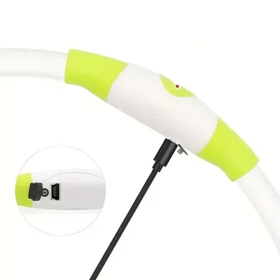 IntiMeg Lampe LED USB pour collier de chien