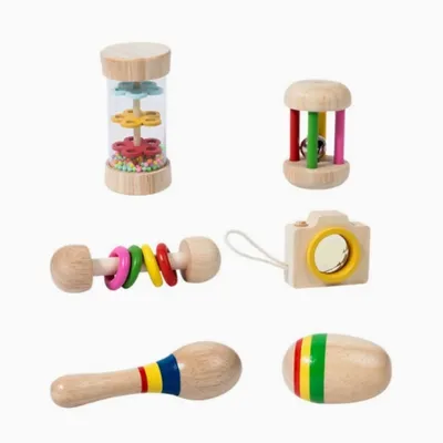 IntiMeg Ensemble de 6 jouets lapin