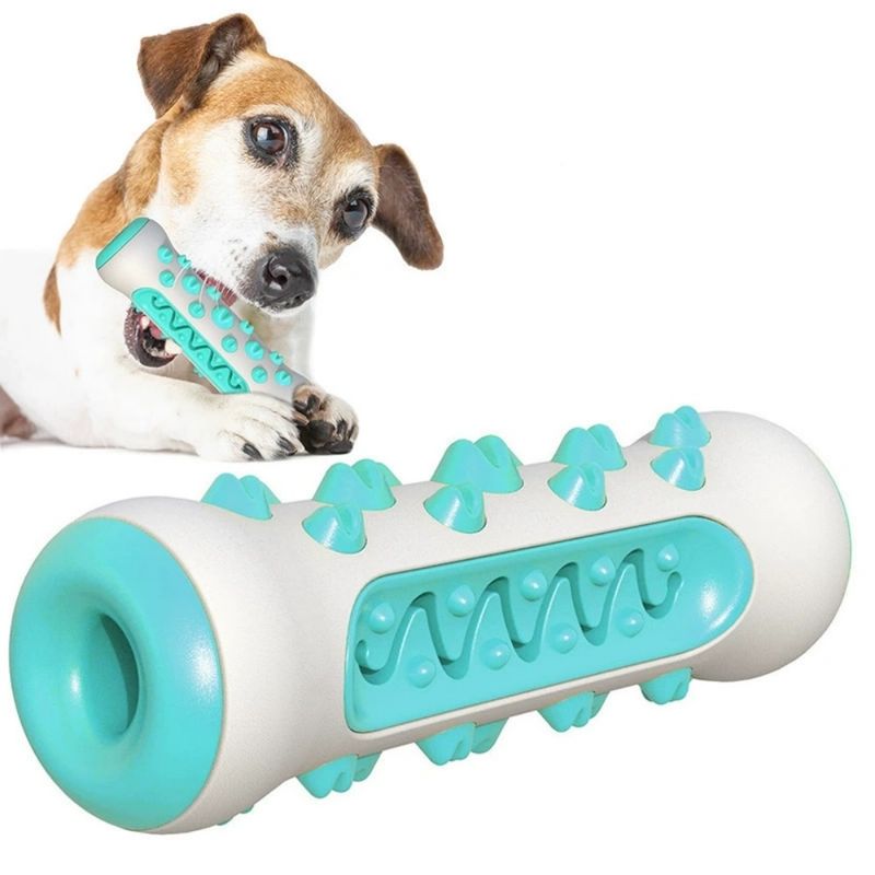 IntiMeg  Jouet à mâcher pour chien en forme d'os en caoutchouc