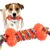 IntiMeg  Jouet à mâcher pour chien en corde de caoutchouc IntiMeg  Jouet à mâcher pour chien en corde de caoutchouc