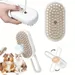 IntiMeg  Brosse à vapeur 3 en 1 pour animaux de compagnie