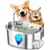 IntiMeg Ensemble de 4 filtres pour fontaine à eau pour chat