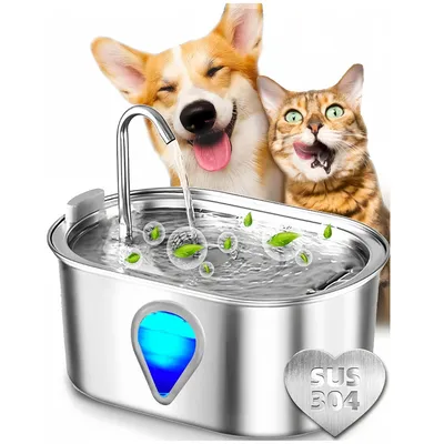 IntiMeg Ensemble de 4 filtres pour fontaine à eau pour chat