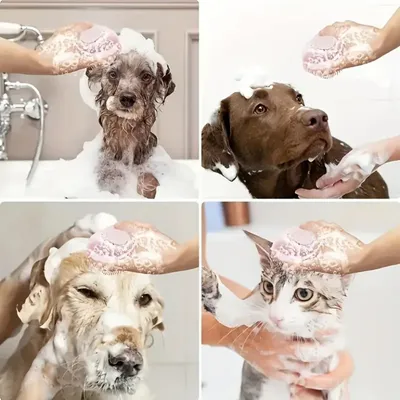 IntiMeg Brosse de bain pour chien