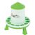 zolux - Mangeoire silo en plastique avec pieds, capacité 2 kg, basse cour