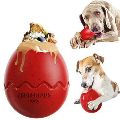 CoolPetGear Oeuf de dinosaure ralentisseur d'alimentation pour chien