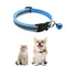 CoolPetGear Collier réfléchissant pour chat Bleu