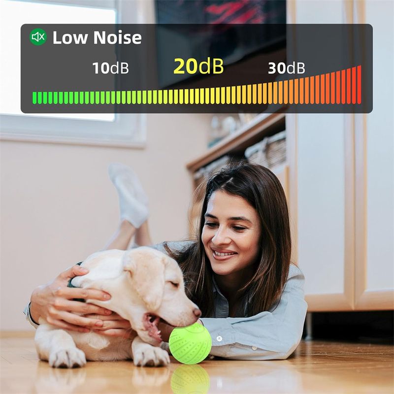 CoolPetGear Boule interactive pour chats et chiens