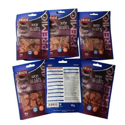 Trixie - Friandises Magret de canard et colin 6 sachets de 50g pour chat