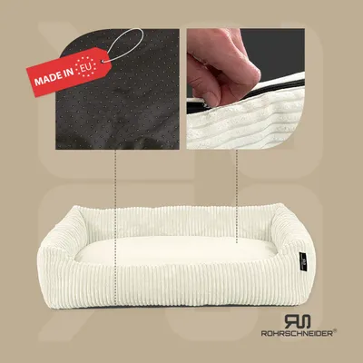 Rohrschneider Haustierbett aus Cord Rohrschneider Haustierbett aus Cord