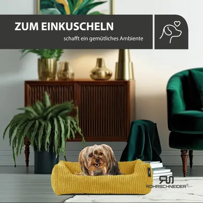 Rohrschneider Haustierbett aus Cord Rohrschneider Haustierbett aus Cord