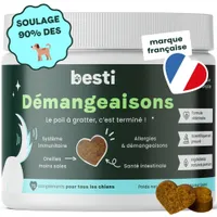 BESTI | Démangeaisons | Compléments Alimentaires Vétérinaires pour Chiens