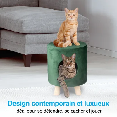 maxxpro Lit pour Chat Pouf