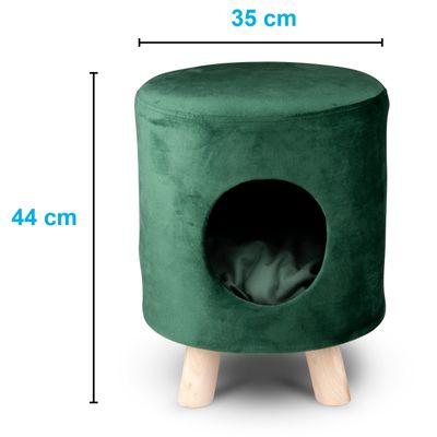 maxxpro Lit pour Chat Pouf