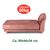 maxxpro Canapé Rose Chien & Chat 90x44x34cm