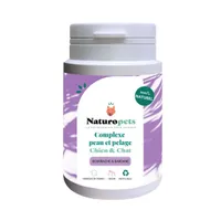 Naturopets - Complément alimentaire Peau et Pelage naturel - Chien et Chat