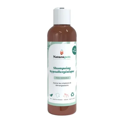 Naturopets - Shampoing peau sensible Chien et Chat Bio