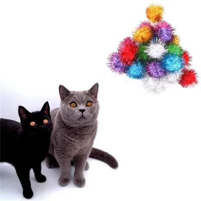 MCBOSON 3CM Jouet en peluche pour chat 20PCS MCBOSON 3CM Jouet en peluche pour chat 20PCS