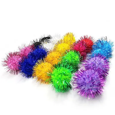 MCBOSON 3CM Jouet en peluche pour chat 20PCS