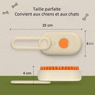 MCBOSON Peigne d'Épilation à la Vapeur 2en1