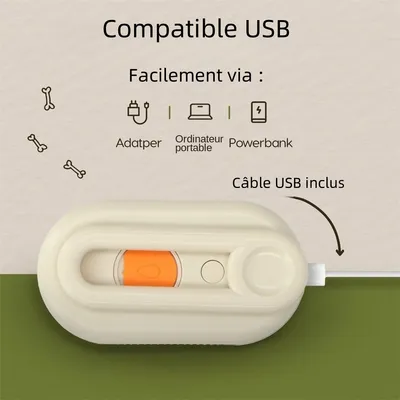 MCBOSON Peigne d'Épilation à la Vapeur 2en1