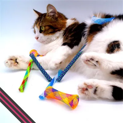 MCBOSON Federspielzeug für Katzen, 10 Stück