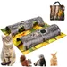 MCBOSON  Tunnel pour chats,Double canal