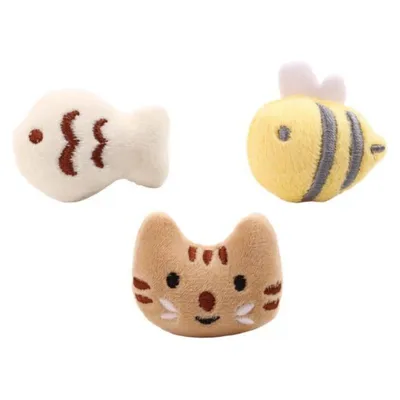 MCBOSON Jouet interactif en peluche pour chat