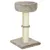 PawHut - arbre à chat luxe effet fourrure multi-équipement H.87 cm - marron