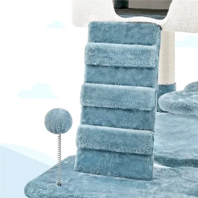 Yaheetech Grand Arbre à Chat Design Océan