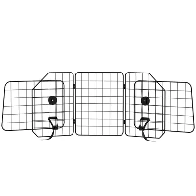 PawHut - Grille Auto Réglable Chien - Noir PawHut - Grille Auto Réglable Chien - Noir