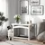 PawHut - cage barrière chien table basse d'appoint 3 en 1 - blanc PawHut - cage barrière chien table basse d'appoint 3 en 1 - blanc