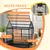 PawHut - grande cage d'intérieur 2 portes pour chien sur roulettes - noir PawHut - grande cage d'intérieur 2 portes pour chien sur roulettes - noir