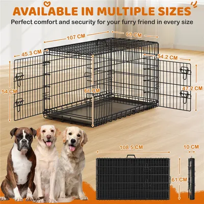 Yaheetech Cage pliable pour chien