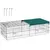 PawHut - Parc modulable avec bâche H.50 cm - vert
