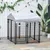 PawHut - Chenil couvert verrouillable H.138 cm - Noir PawHut - Chenil couvert verrouillable H.138 cm - Noir