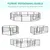 PawHut - Enclos modulable 2 portes - noi