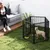 PawHut - enclos chien modulable verrouillable H.76 cm - noir PawHut - enclos chien modulable verrouillable H.76 cm - noir
