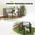 PawHut - enclos chien modulable verrouillable H.76 cm - noir PawHut - enclos chien modulable verrouillable H.76 cm - noir