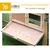PawHut - Clapier lapins XXL 2 étages tiroir H.85 cm - Bois naturel