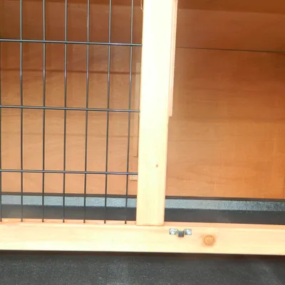 PawHut - cage lapin double niveau H.93 cm - vert