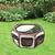 PawHut - enclos pliable 2 portes & poches H.41 cm - marron PawHut - enclos pliable 2 portes & poches H.41 cm - marron