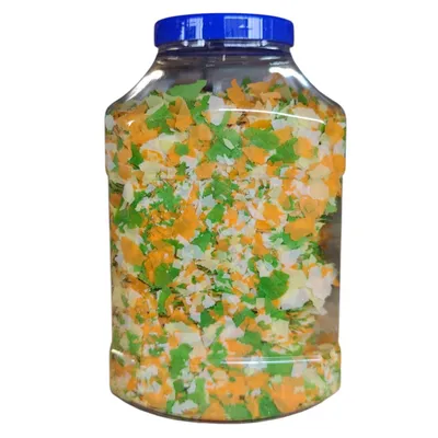 Nourriture pour poisson d'étang, en flocons 5 litres 620 g