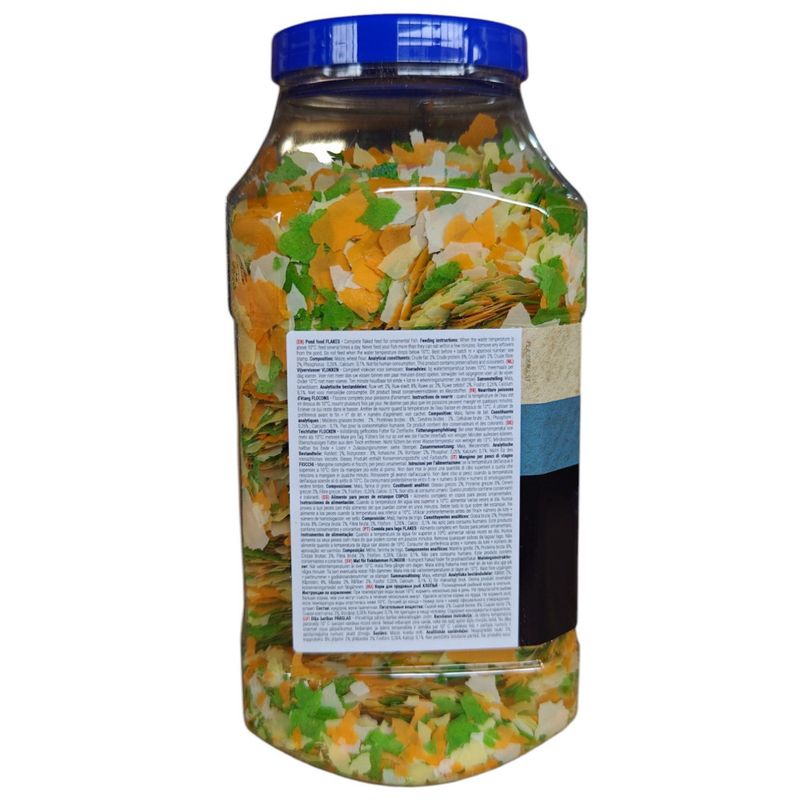Flamingo - Nourriture pour poisson d'étang, en flocons 5 litres 620 g