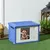 PawHut - Niche pour chien design H.40 cm - Bleu