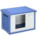 PawHut - Niche pour chien design H.40 cm - Bleu