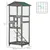 PawHut - Volière Grande 2 Portes H.165 cm - Gris