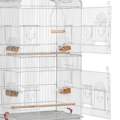 Yaheetech Cage à Oiseaux en Métal